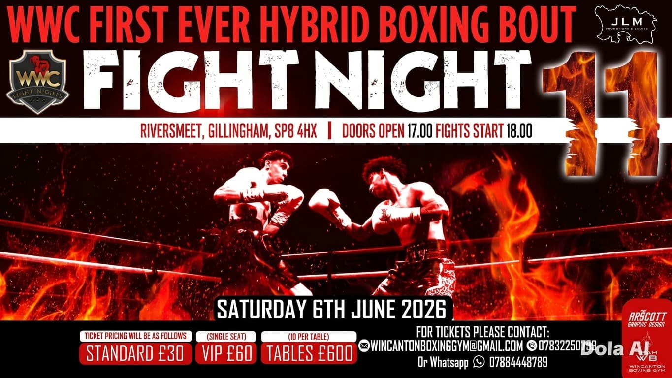 Wincanton gym boxing fight night 11