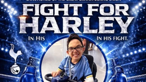 FIGHT FOR HARLEY 6pm 9TH OF MAY