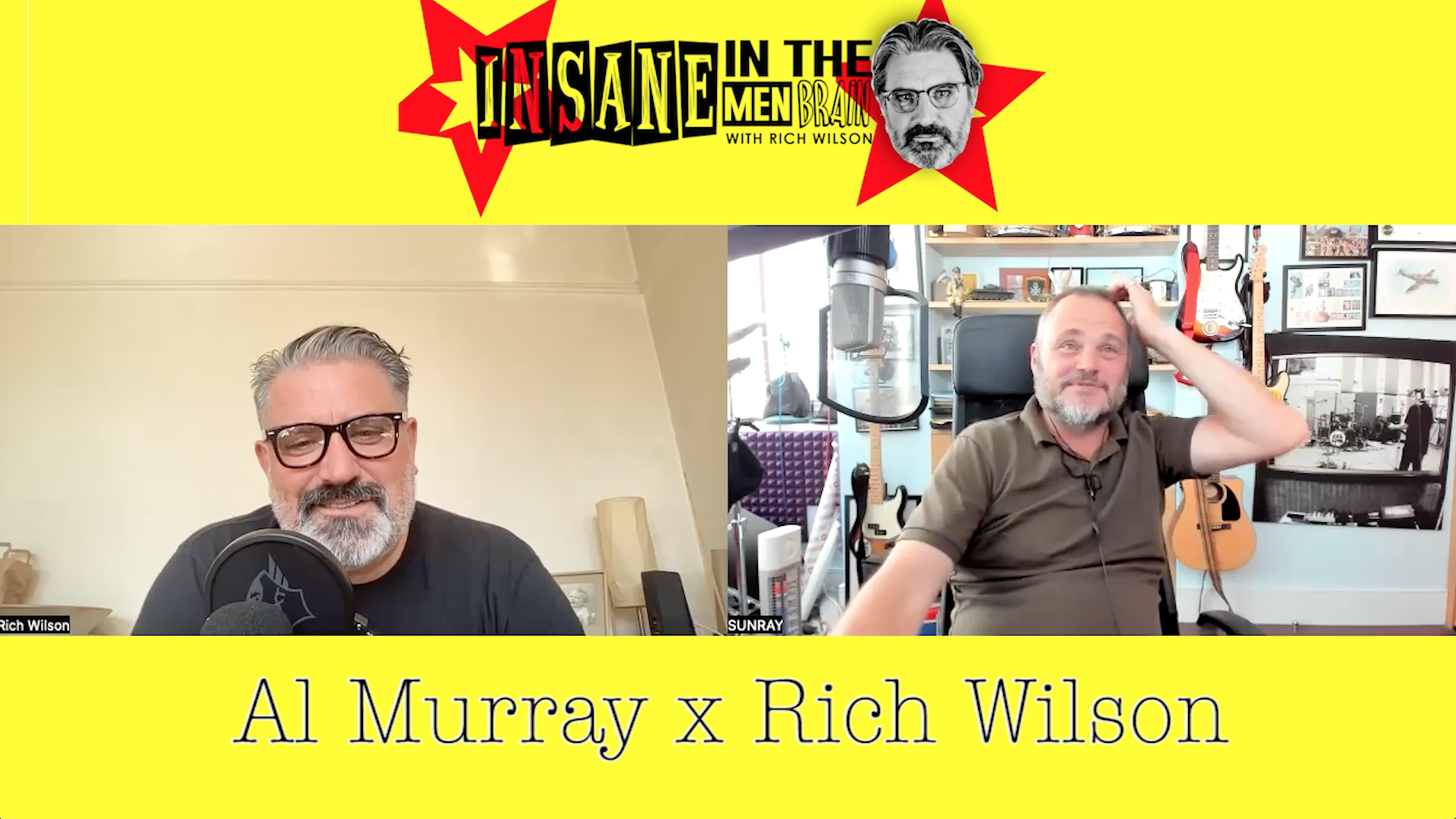 Al Murray on Insane In The Men Brain Podcast