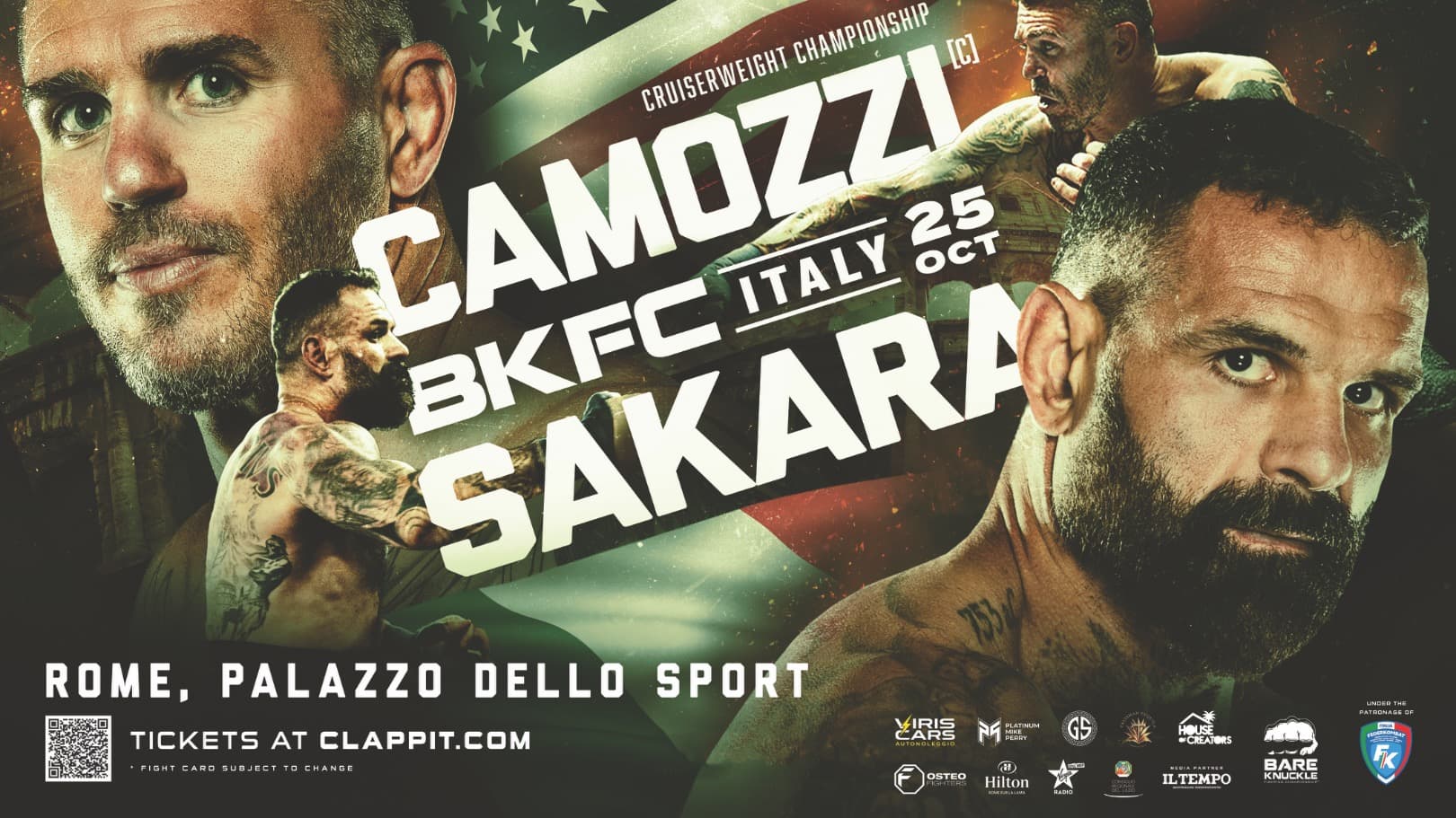 Bare Knuckle Fighting Championship ROME